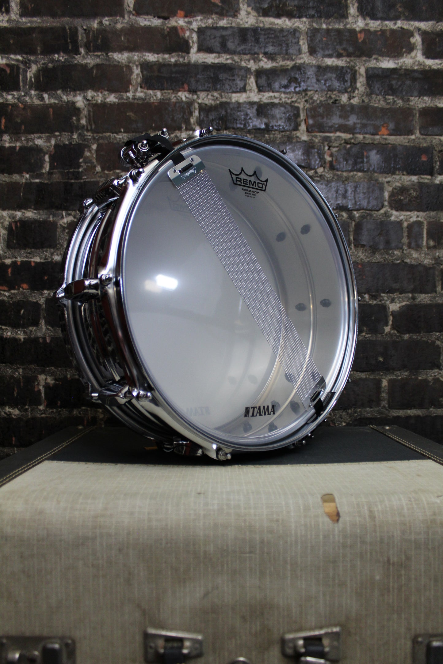 Tama Stewart Copeland Signature Brass 5 x 14 inch Snare - Chrome