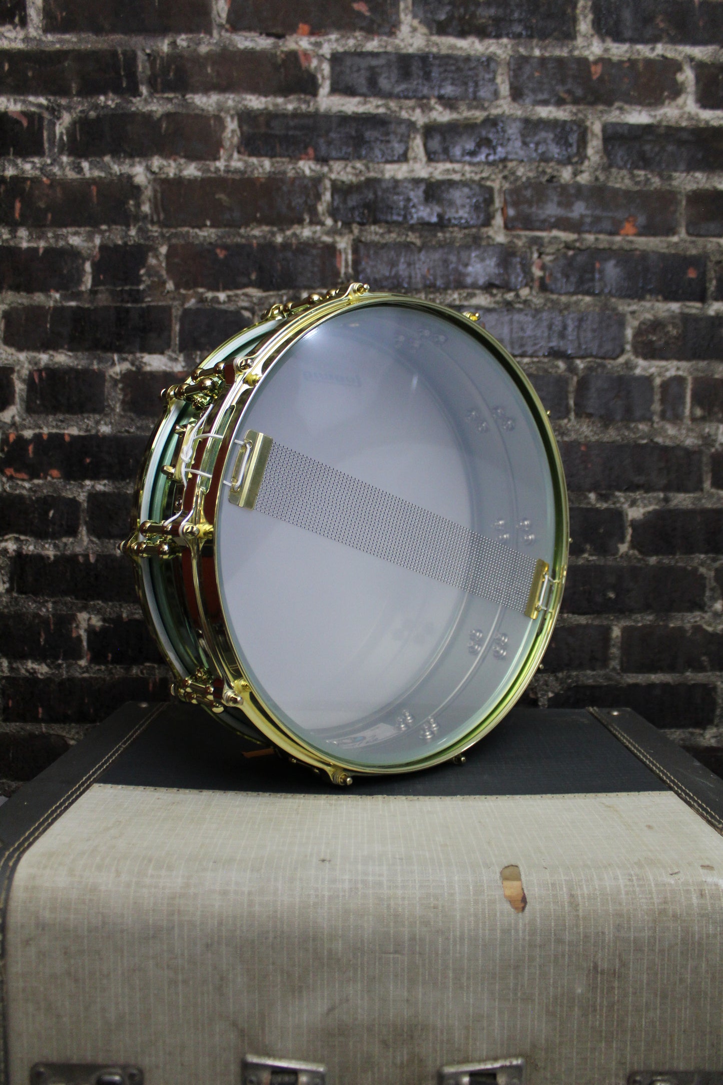 Ludwig Carl Palmer "Venus" Signature Snare Drum - 3.7 x 14 inches, Lacquered Green