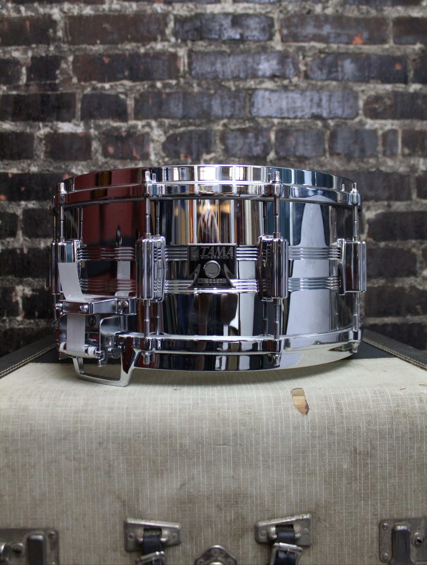 Tama 50th Limited Mastercraft Steel Snare Drum - 5 inches x 14 inches, Polished (DEMO)