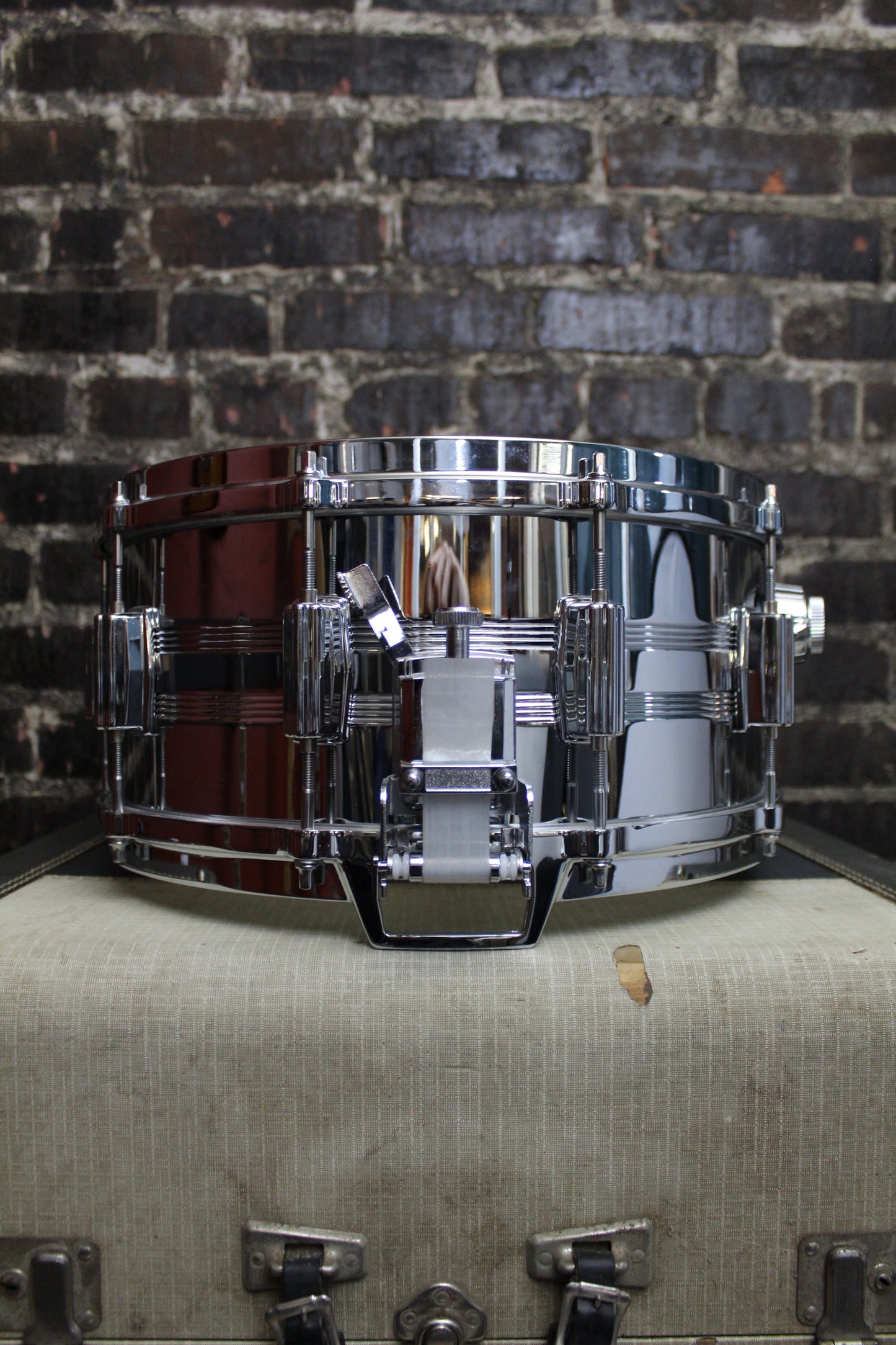 Tama 50th Limited Mastercraft Steel Snare Drum - 5 inches x 14 inches, Polished (DEMO)