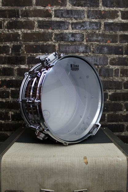 Tama 50th Limited Mastercraft Steel Snare Drum - 5 inches x 14 inches, Polished (DEMO)