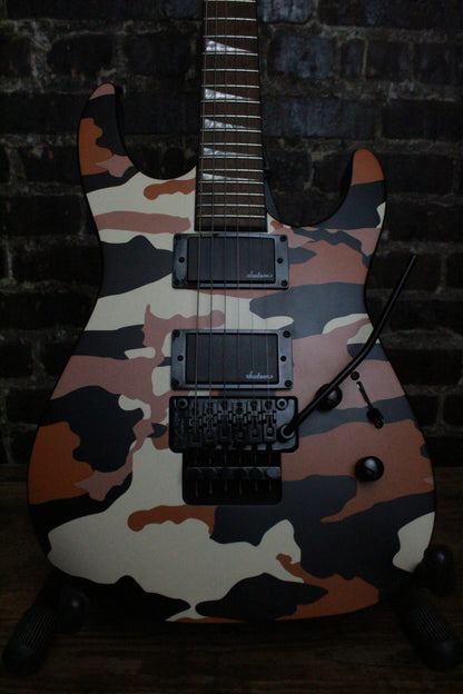 Jackson X Series Soloist SLX DX - Butterscotch Camo