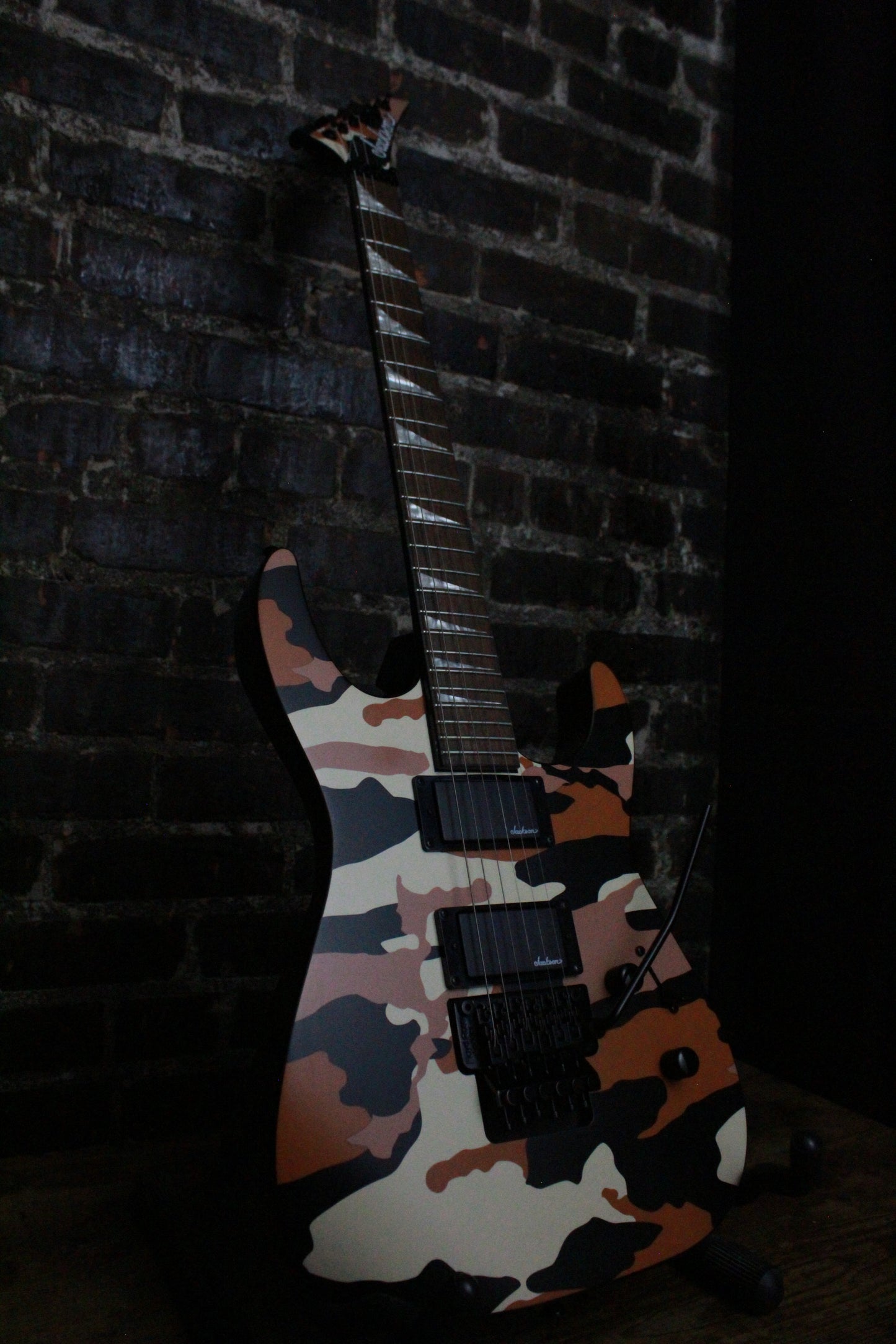 Jackson X Series Soloist SLX DX - Butterscotch Camo