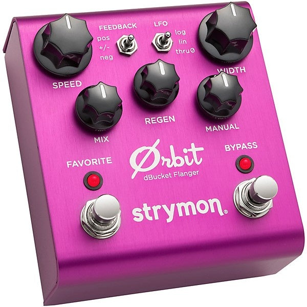 Strymon Orbit dBucket Flanger Effects Pedal Purple