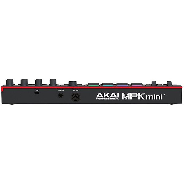 Akai Professional MPK Mini IV MIDI Keyboard Controller - Black