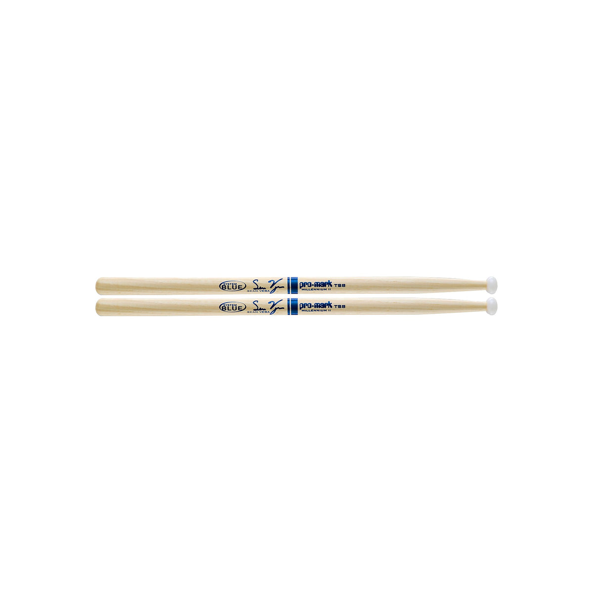 Promark System Blue Sean Vega Signature Marching Tenor Sticks TS8