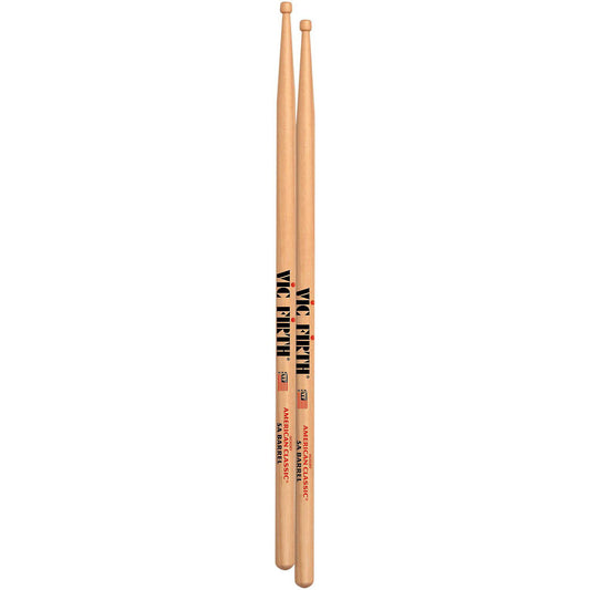 Vic Firth American Classic Drum Sticks With Barrel Tip Wood 5A