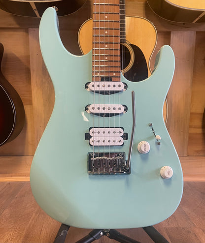 Charvel Rick Graham Signature MJ DK24 2PT HSS Electric Guitar - Celeste Blue (USED)