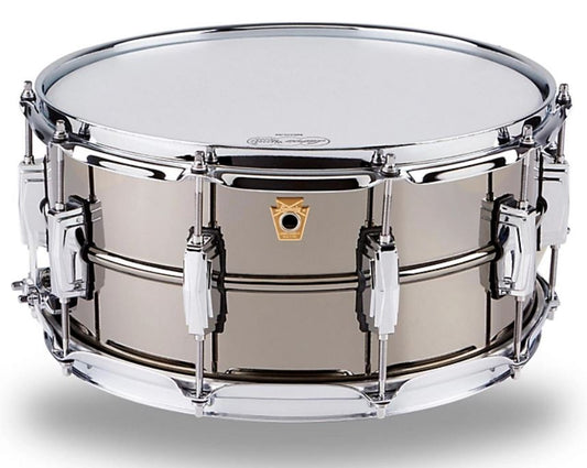 Ludwig Black Beauty 6.5-inch x 14-inch Snare Drum - Black Nickel with Imperial Lugs (NEW)