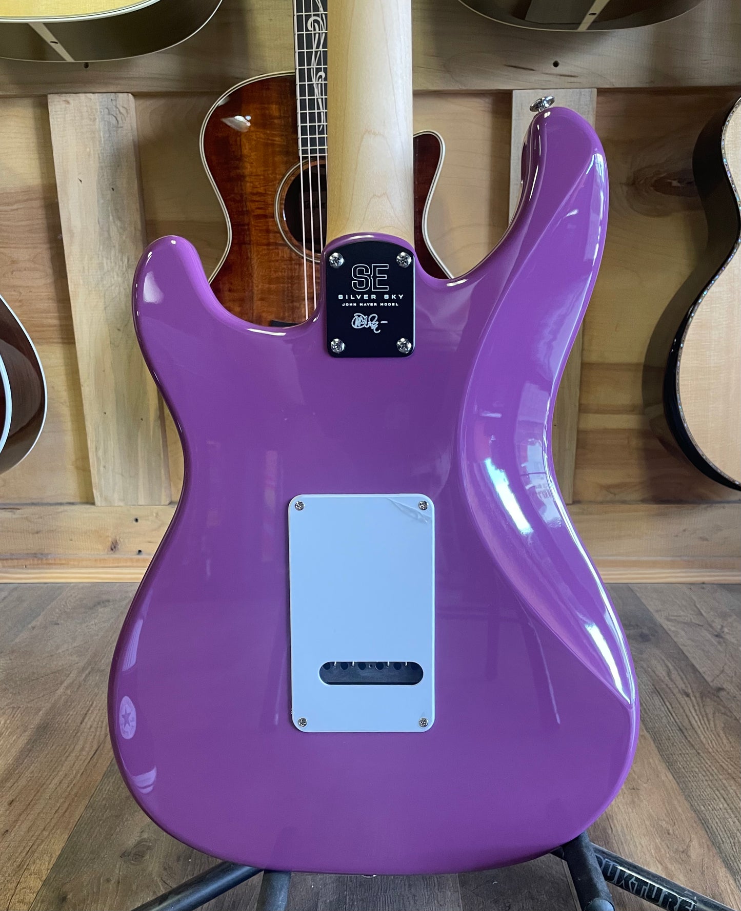 PRS SE Silver Sky Electric Guitar - Summit Purple with Maple Fingerboard (NEW)