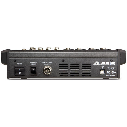 Alesis MultiMix 8 USB FX 8-Channel Mixer with Built-In Effects and USB Interface (NEW)