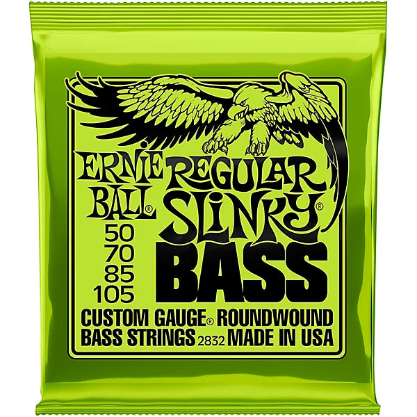 Ernie Ball 2832 Regular Slinky Roundwound Bass Strings (NEW)