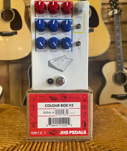 JHS Colour Box V2 Preamp Pedal (NEW) – Allen Music Shop JHS Colour Box V2 Preamp Pedal (NEW) – Allen Music Shop