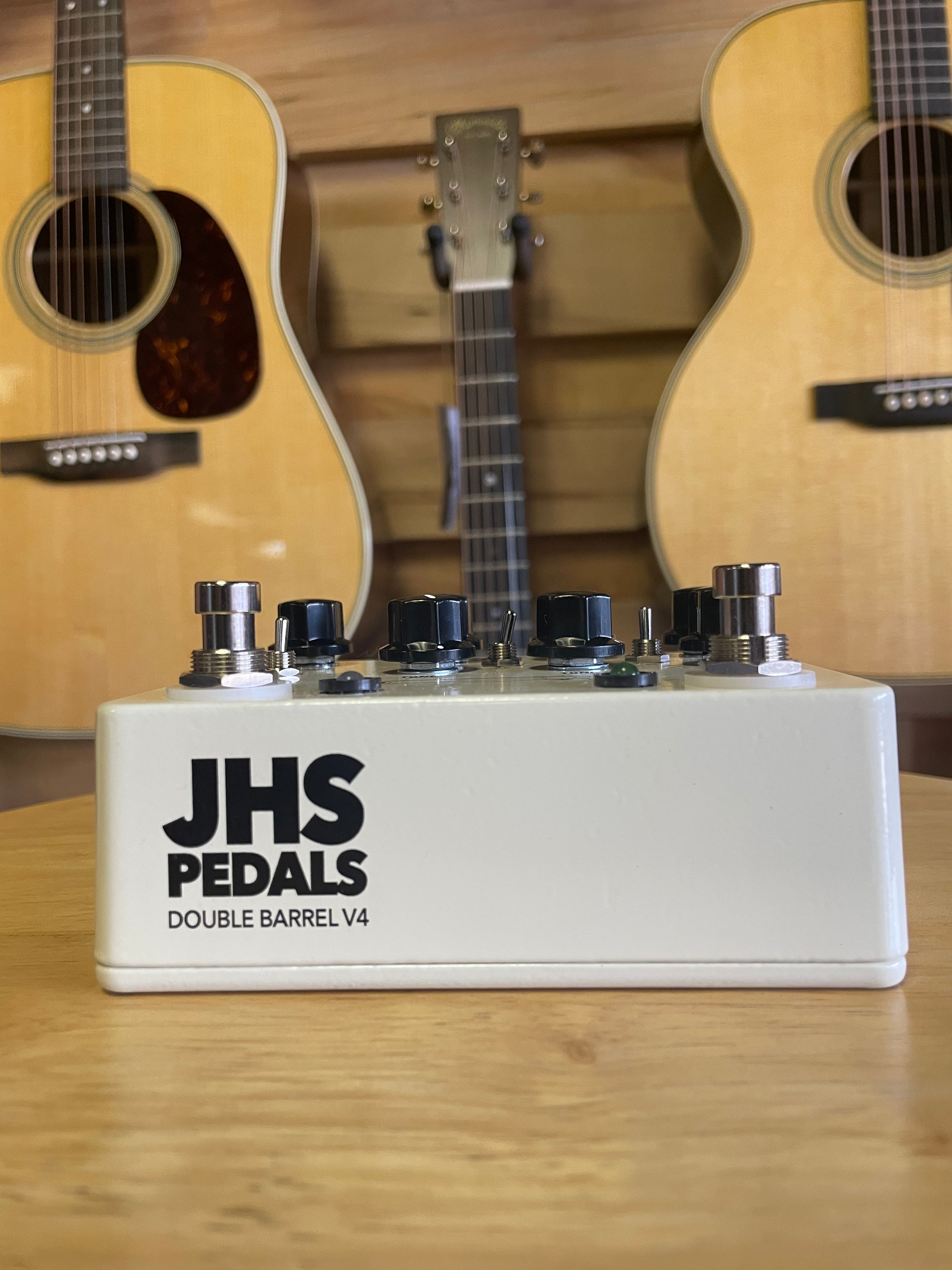 JHS Double Barrel V4 2-in-1 Dual Overdrive Pedal (NEW) – Allen Music Shop