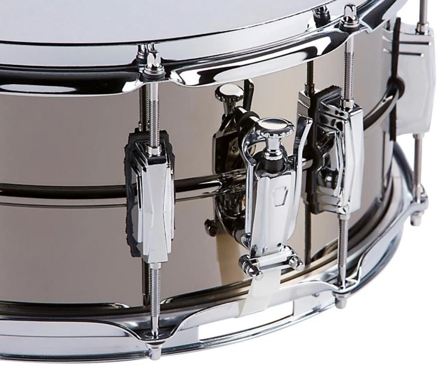 Ludwig Black Beauty 6.5-inch x 14-inch Snare Drum - Black Nickel with Imperial Lugs (NEW)