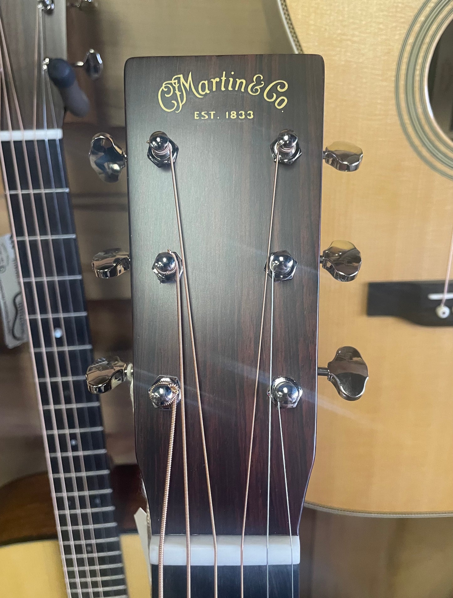 Martin D-18 Satin Acoustic Guitar - Satin Natural (NEW)