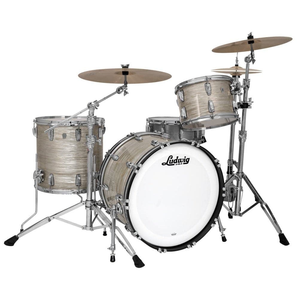 Ludwig Classic Maple Fab 3-piece Shell Pack - Olive Oyster