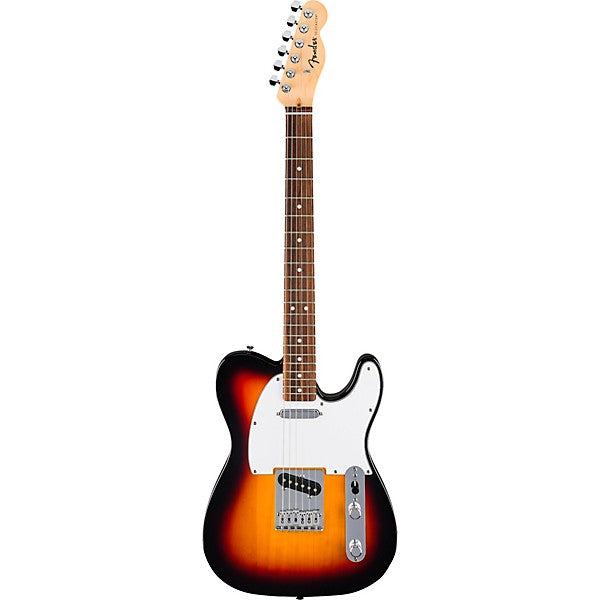 FENDER 0266040500 Standard Telecaster Electric Guitar - 3-color Sunburst Solidbody Electric Guitar with Poplar Body, Maple Neck, Laurel Fingerboard, and 2 Single-coil Pickups