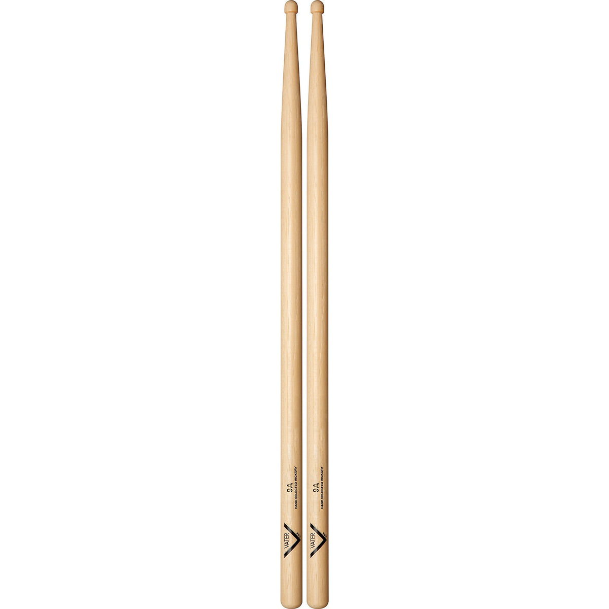 Ahead Vater American Hickory 9A Drum Sticks Wood