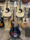 Sterling By Music Man StingRay RAY5 Bass Guitar - Ruby Red Burst Satin (NEW)