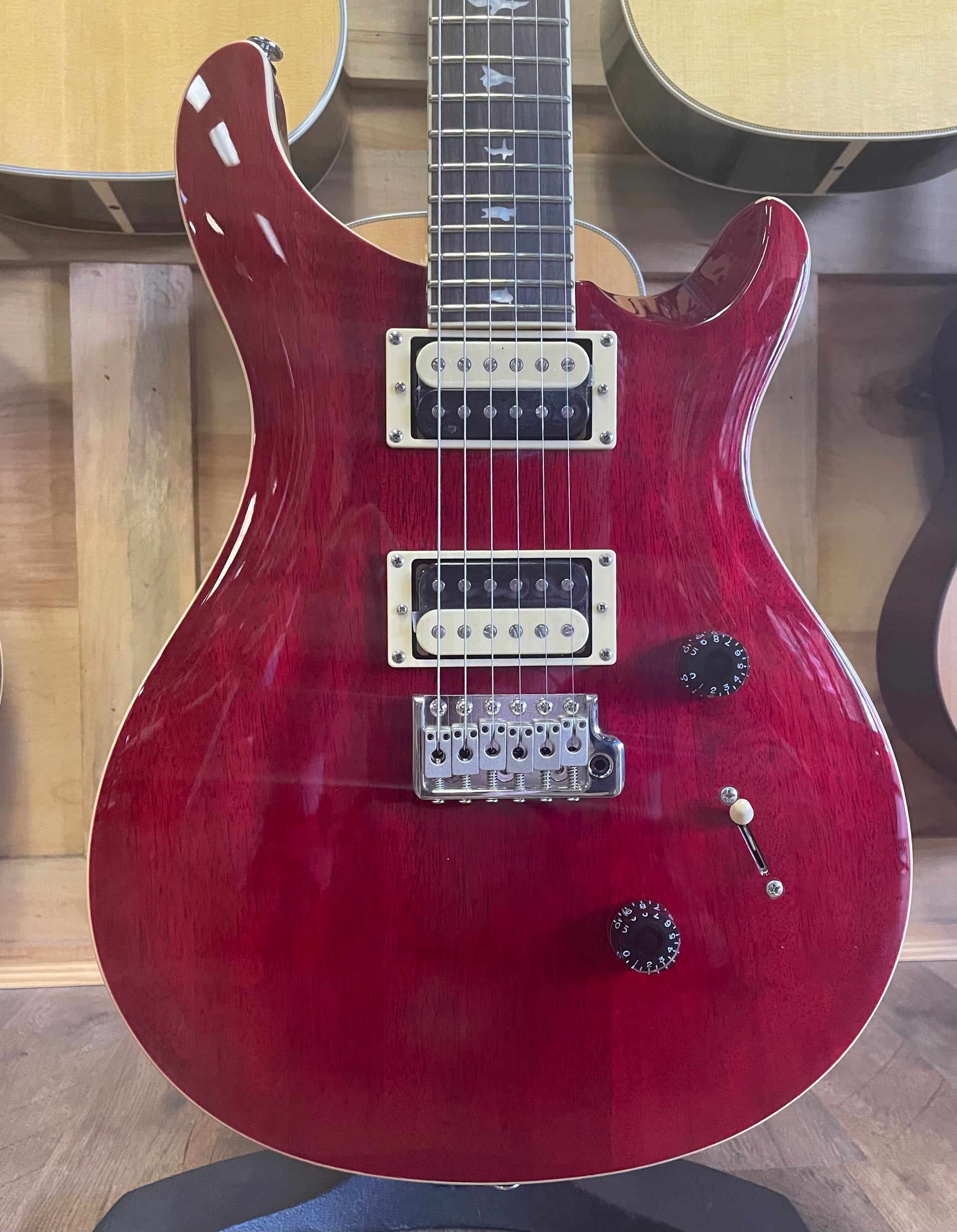 PRS SE Standard 24-Vintage Cherry – Allen Music Shop