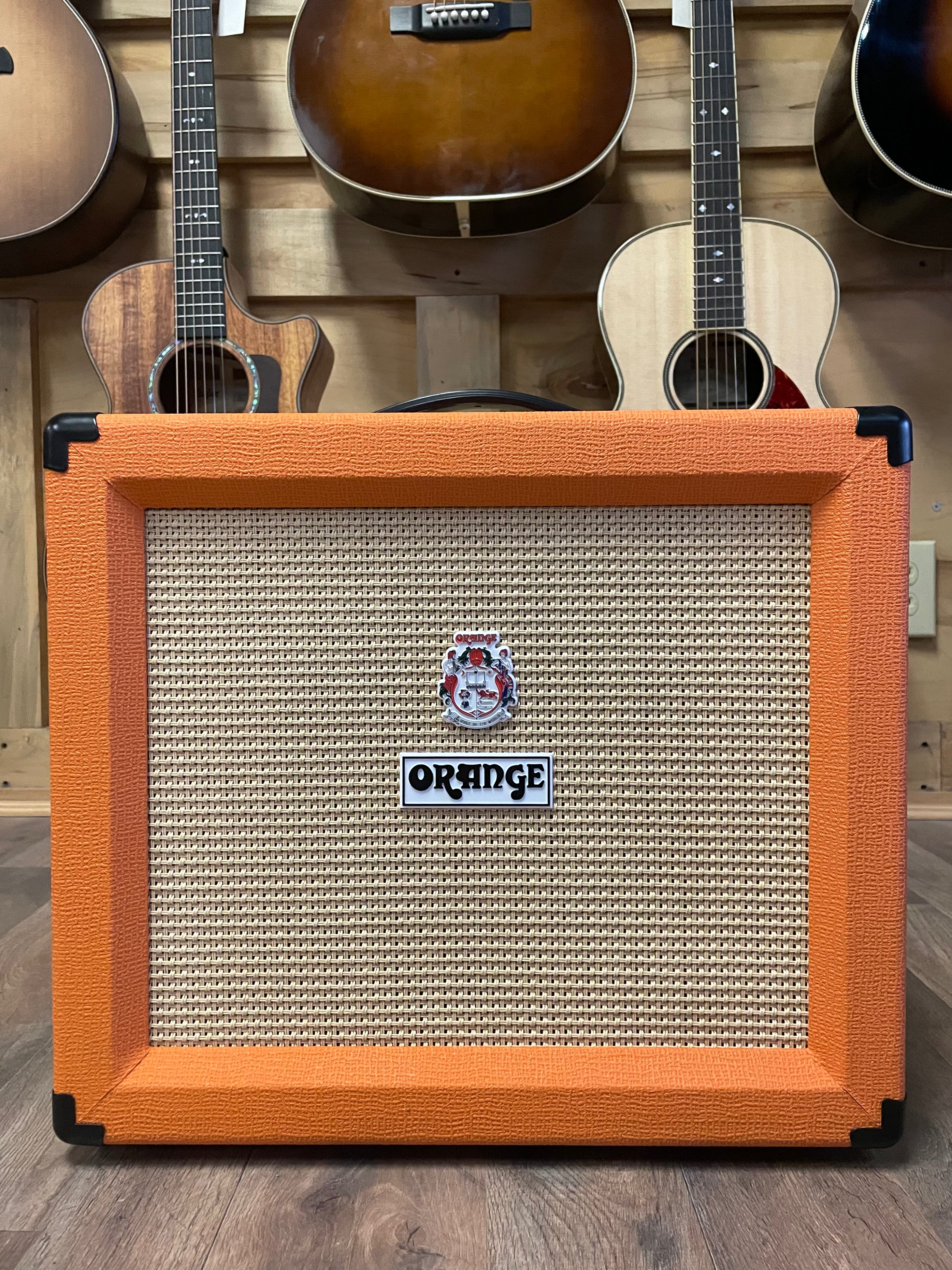 Orange Amplifiers Crush 35RT 35W 1x10 Guitar Combo Amp Orange (NEW ... Orange Amplifiers Crush 35RT 35W 1x10 Guitar Combo Amp Orange (NEW ...