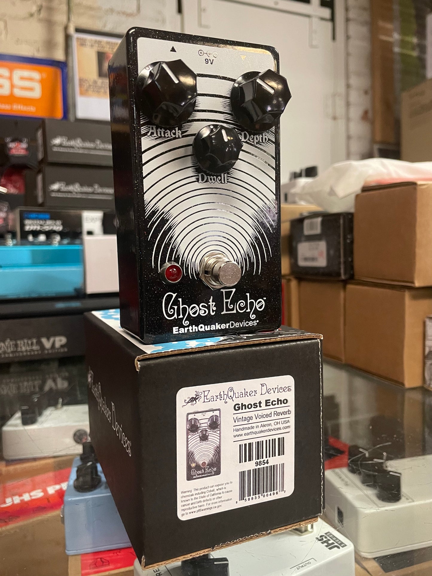 EarthQuaker Devices Ghost Echo V3 Reverb Pedal (NEW)