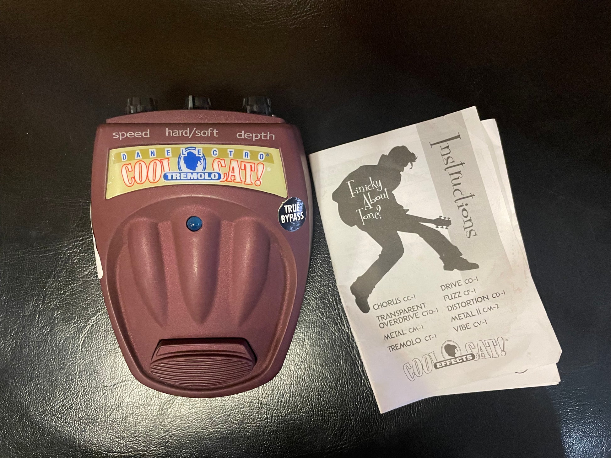 cool cat pedal Danelectro Cool Cat Tremolo Pedal (USED) – Allen Music Shop