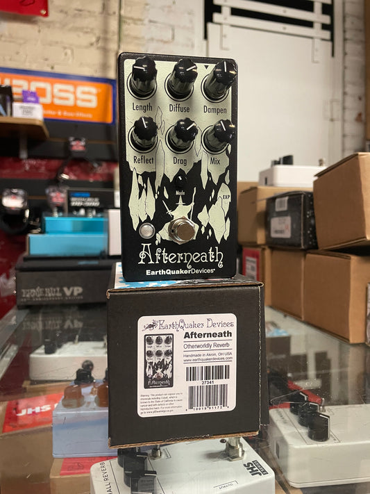 EarthQuaker Devices Afterneath V3 Reverb Pedal (NEW)