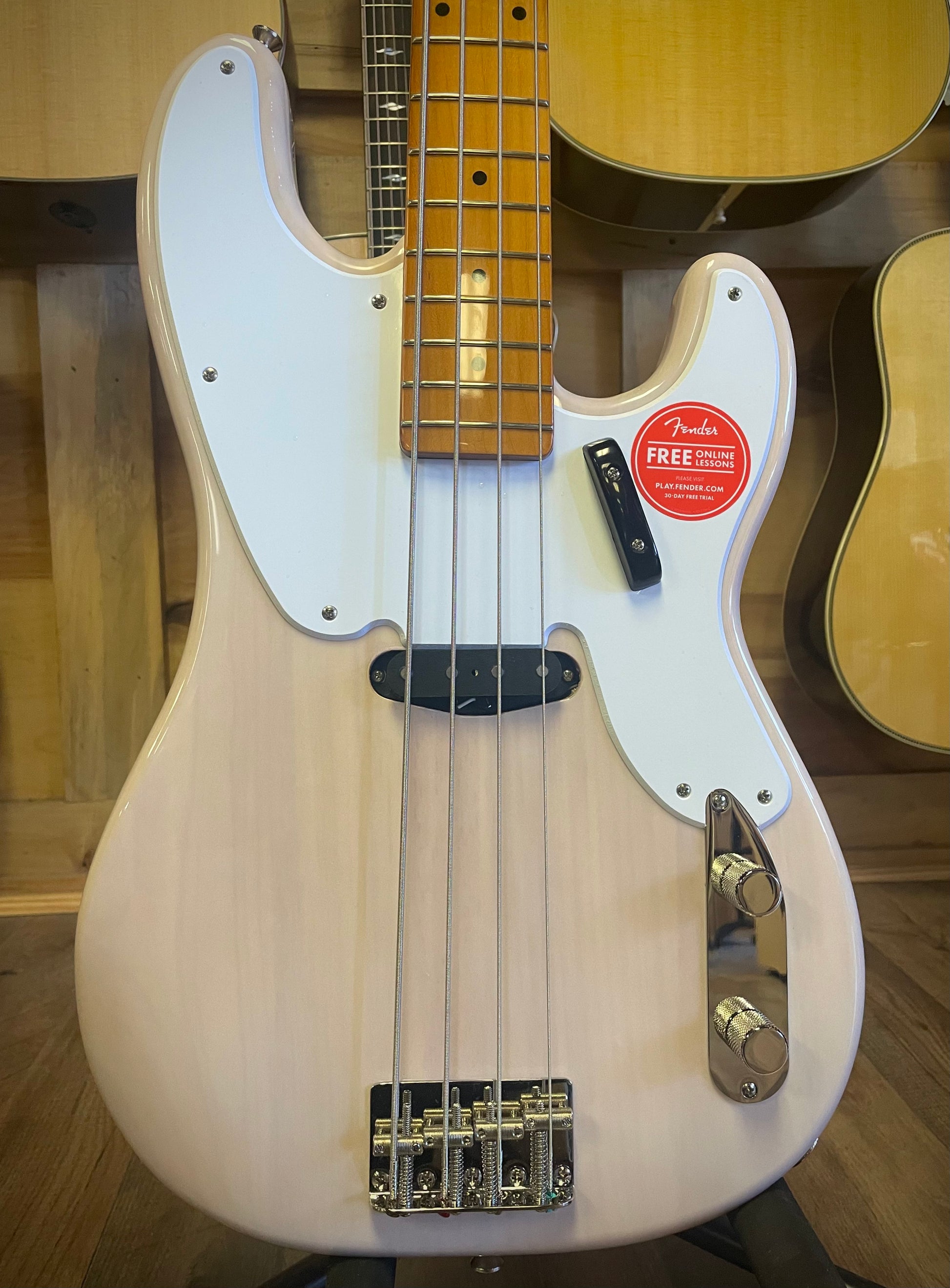 Squier Classic Vibe '50s Precision Bass - White Blonde – Allen ...