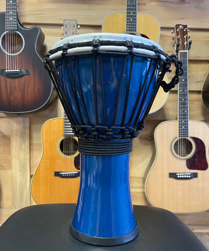Toca Freestyle ColorSound Djembe Metallic Blue 7 in. (NEW)