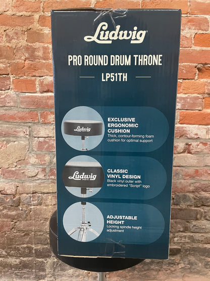 Ludwig LP51TH Pro Series Round Drum Throne (NEW)