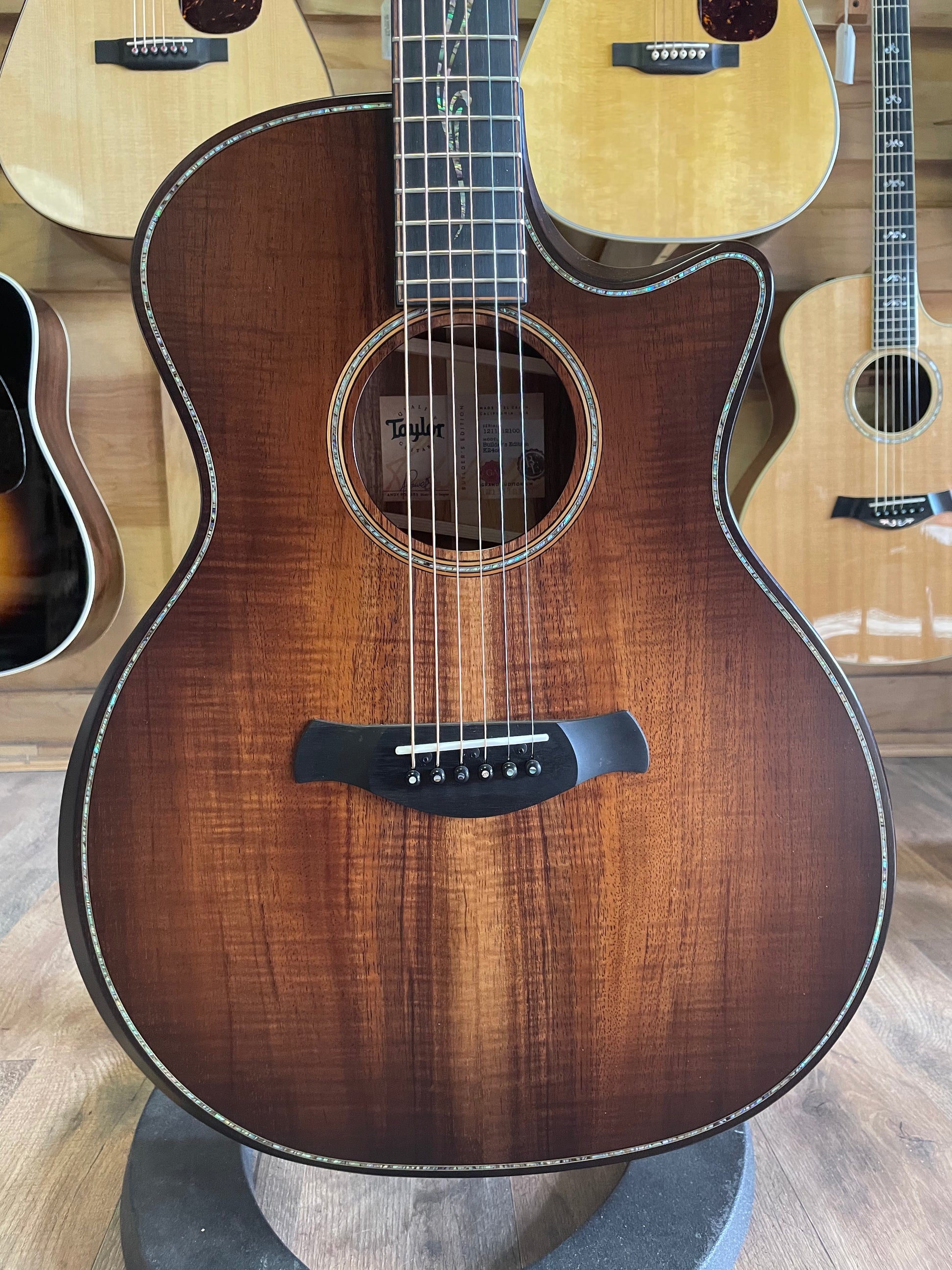 Taylor Builder's Edition K24ce – Allen Music Shop Taylor Builder's Edition K24ce – Allen Music Shop