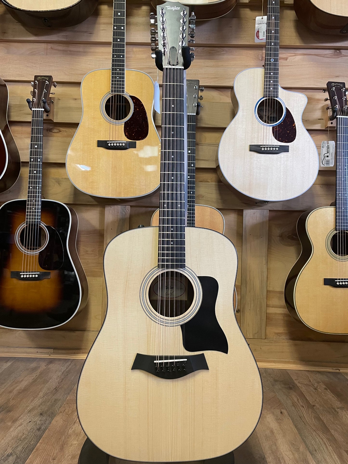 Taylor 150e 12-string Acoustic-electric Guitar-Natural (NEW)