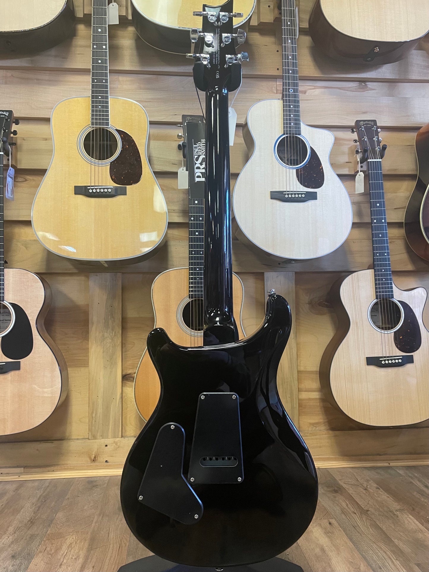 PRS SE Custom 24 Electric Guitar - Black Gold Sunburst (NEW)