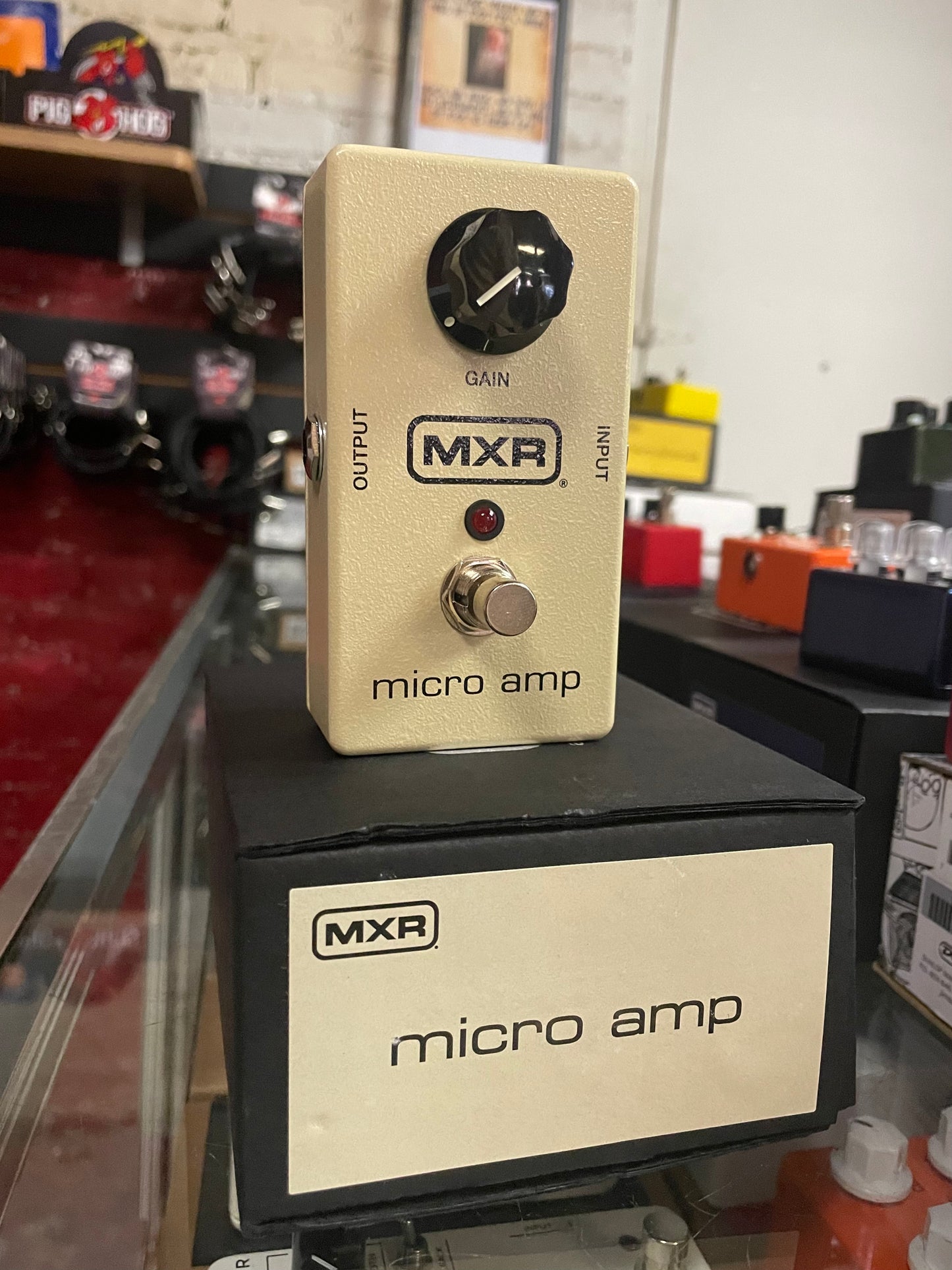 MXR M133 Micro Amp Gain / Boost Pedal (NEW)