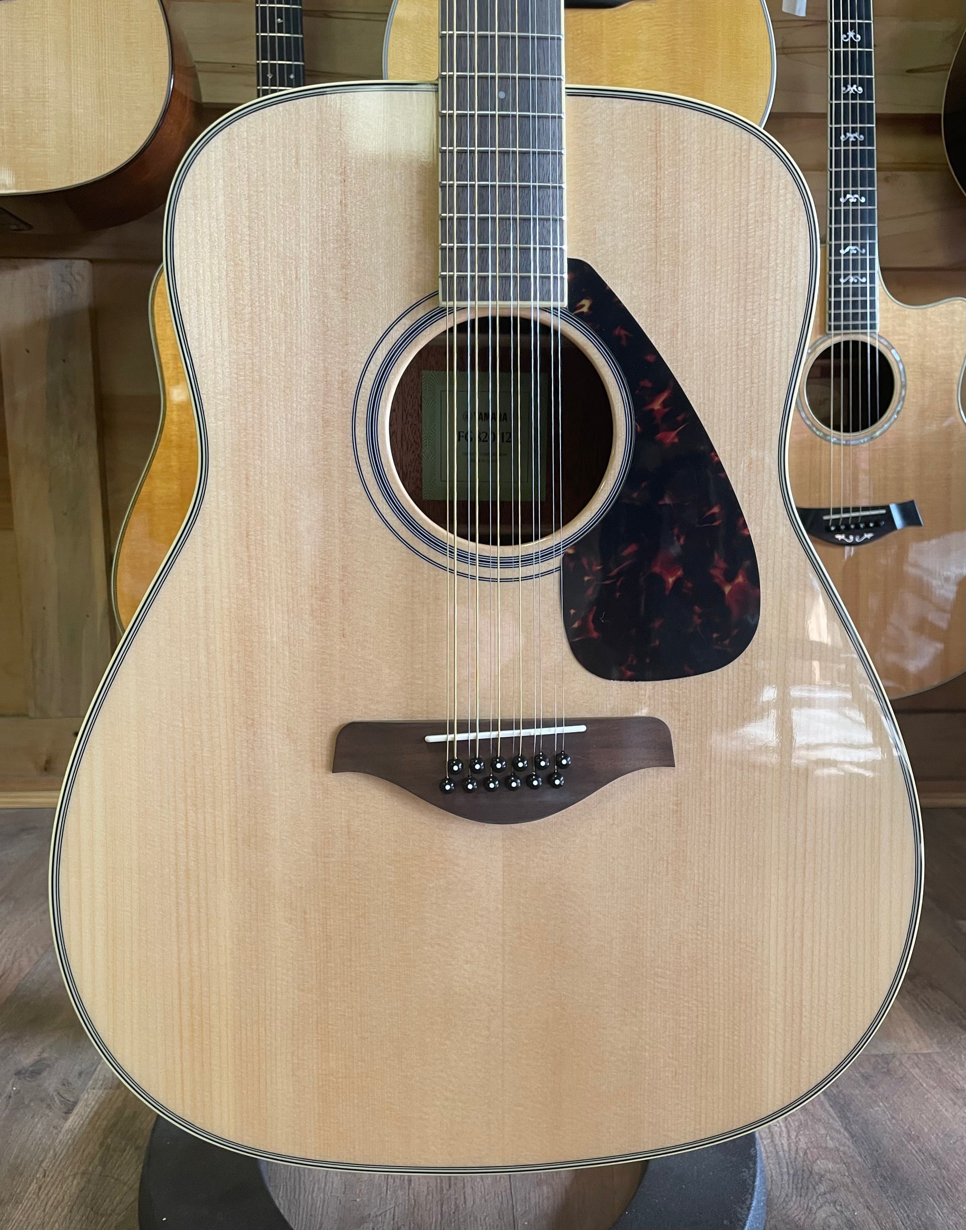 Yamaha FG820 12-String Acoustic Guitar - Natural – Allen Music Shop Yamaha FG820 12-String Acoustic Guitar - Natural – Allen Music Shop