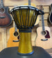 Toca Freestyle ColorSound Djembe Metallic Yellow 7 in. (NEW)