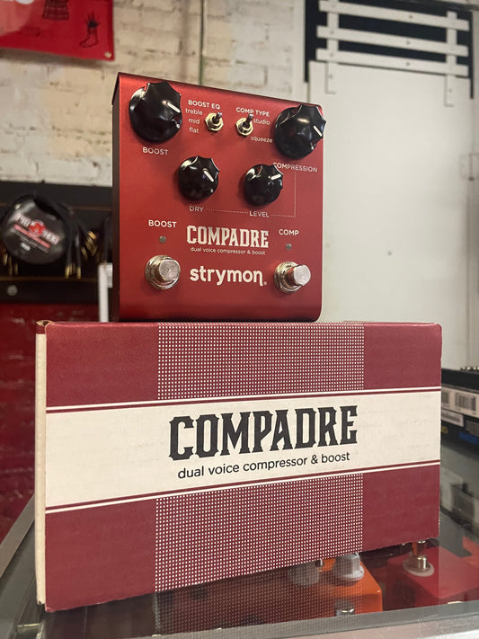 Strymon Compadre Dual Voice Compressor & Boost (NEW)