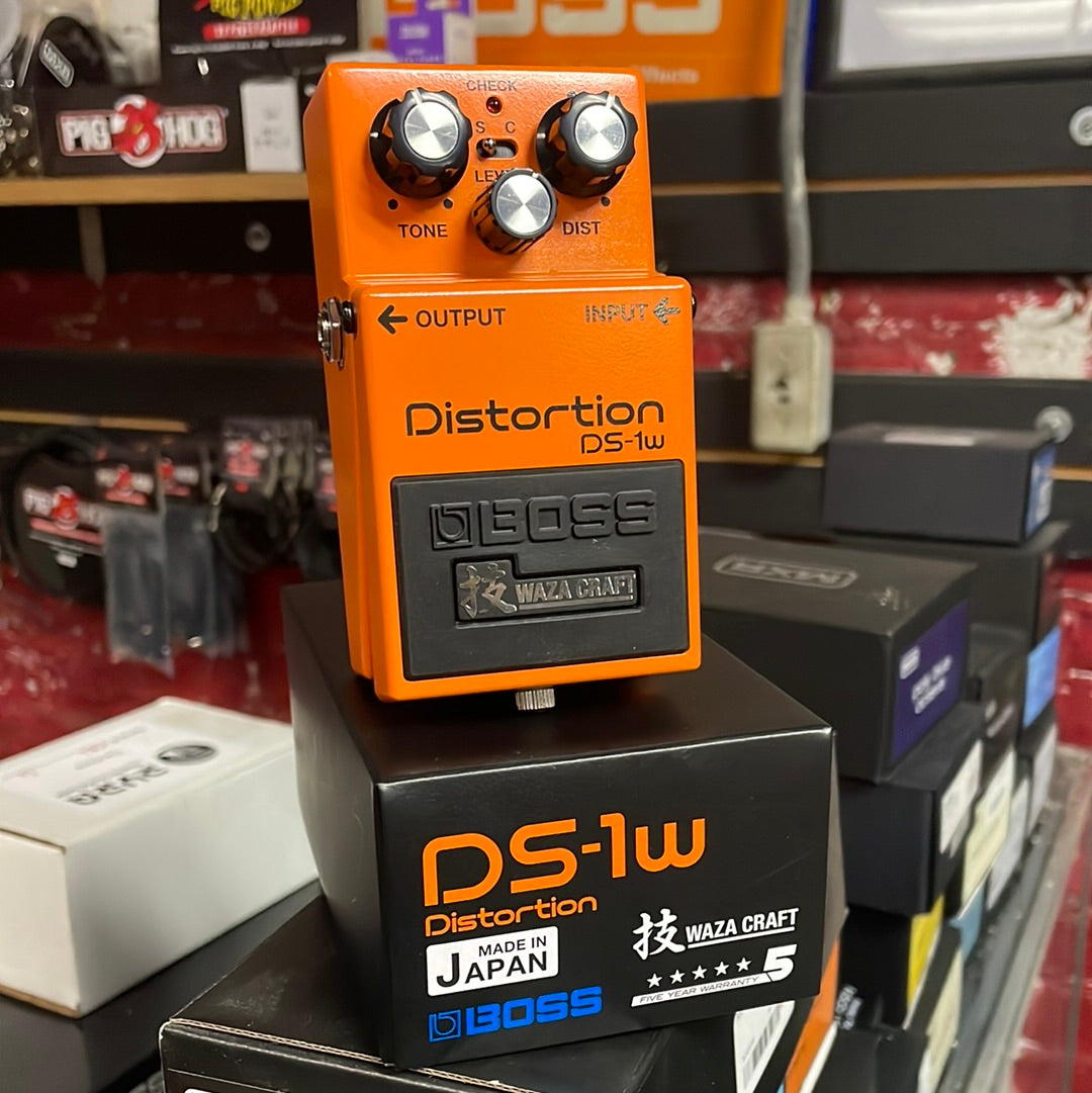 Boss DS-1W Waza Craft Distortion Pedal (NEW)