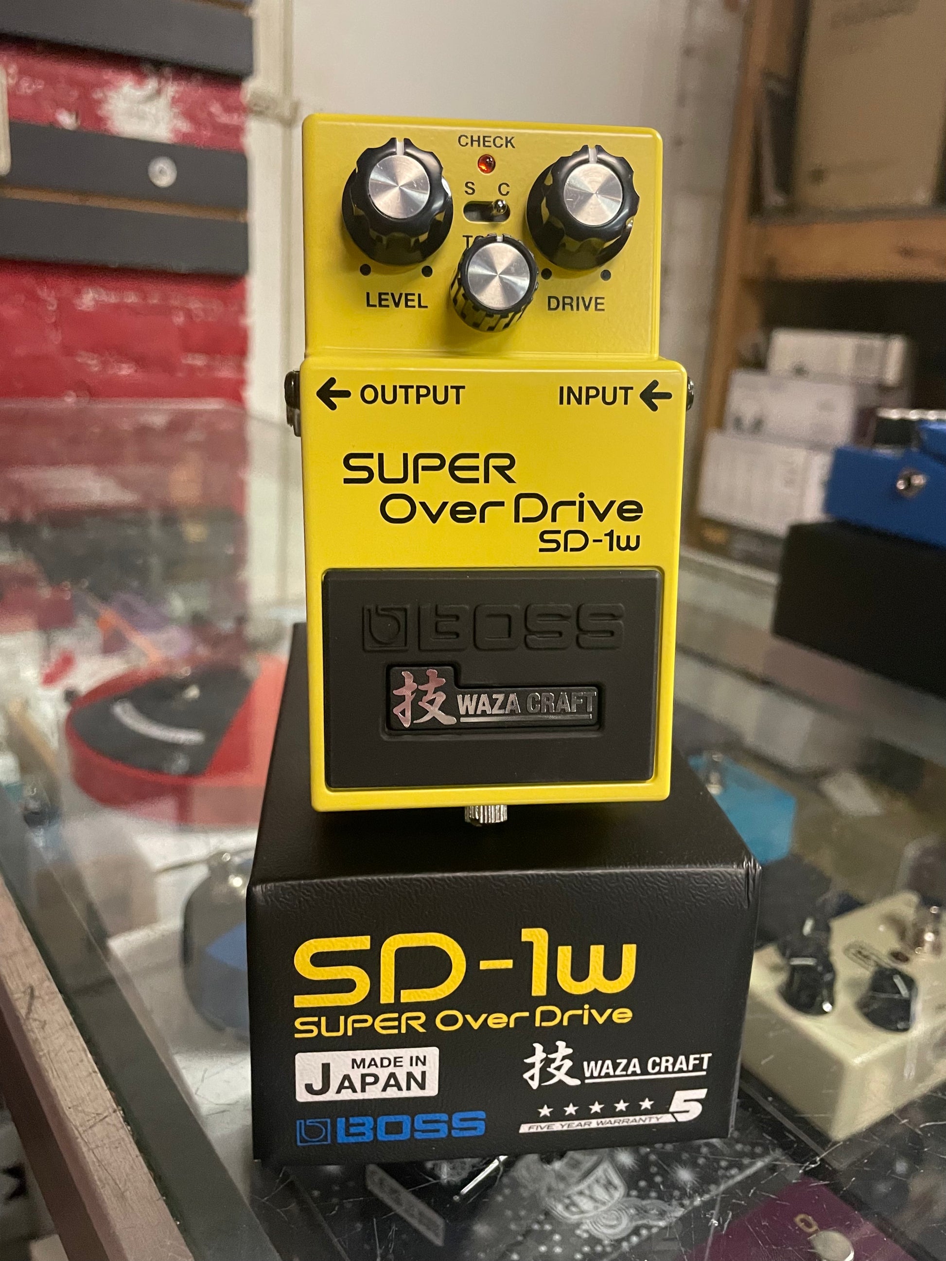 Boss SD-1W Super Overdrive Waza Craft (NEW)