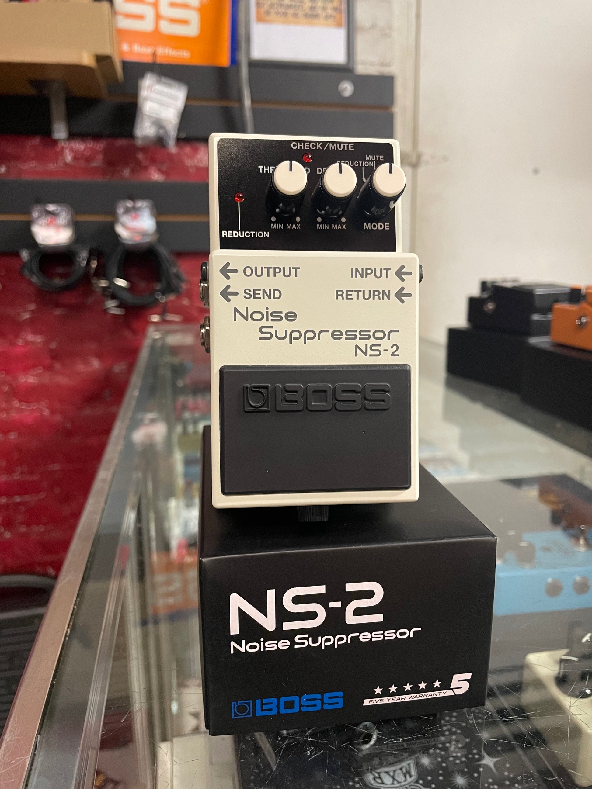 Boss NS-2 Noise Suppressor Pedal – Allen Music Shop Boss NS-2 Noise Suppressor Pedal – Allen Music Shop