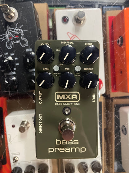 MXR M81 Bass Preamp Pedal (NEW)