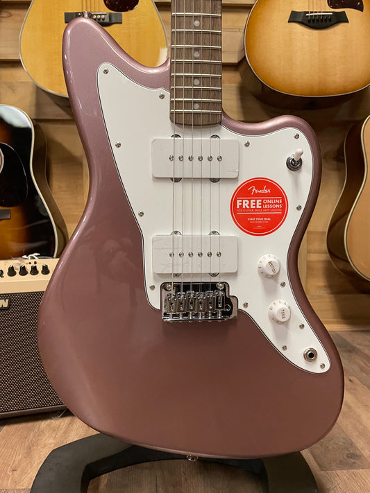 Squier Affinity Series Jazzmaster with Laurel Fingerboard-Burgundy Mist (NEW)