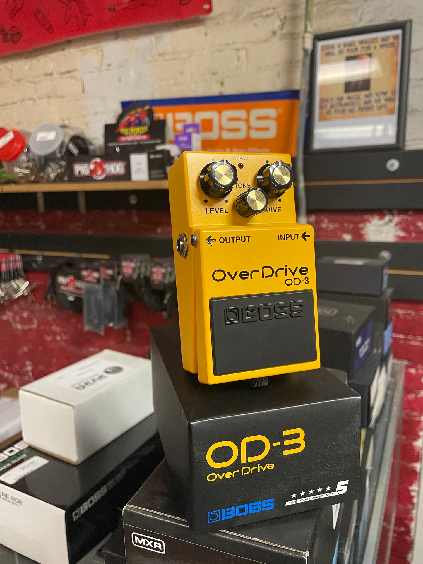 Boss OD-3 Overdrive Pedal (NEW)