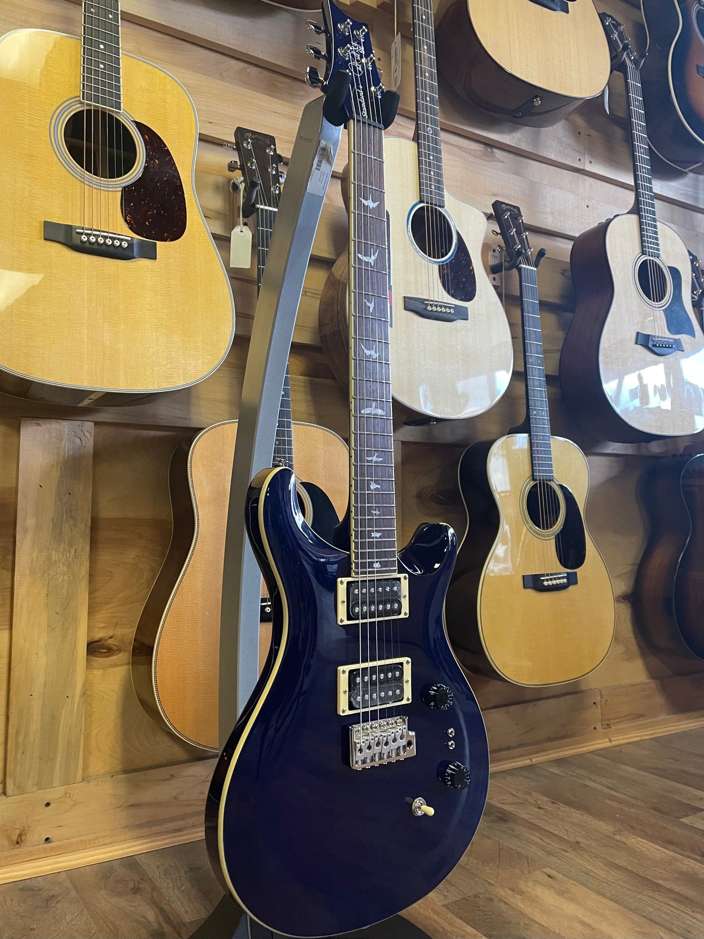 PRS SE Standard 24-08 Electric Guitar - Translucent Blue (NEW)