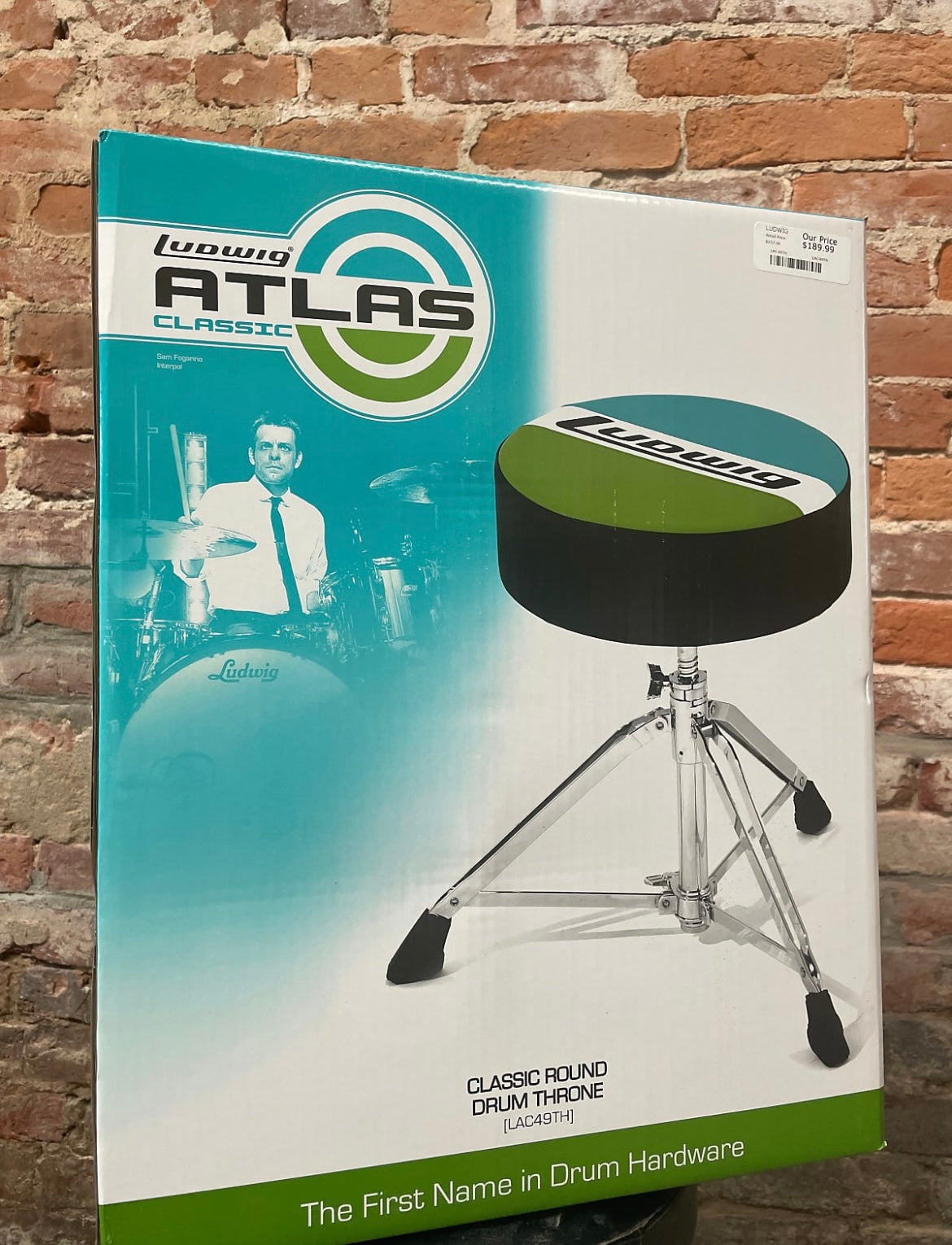 Ludwig LAC49TH Atlas Classic Round Throne (NEW)