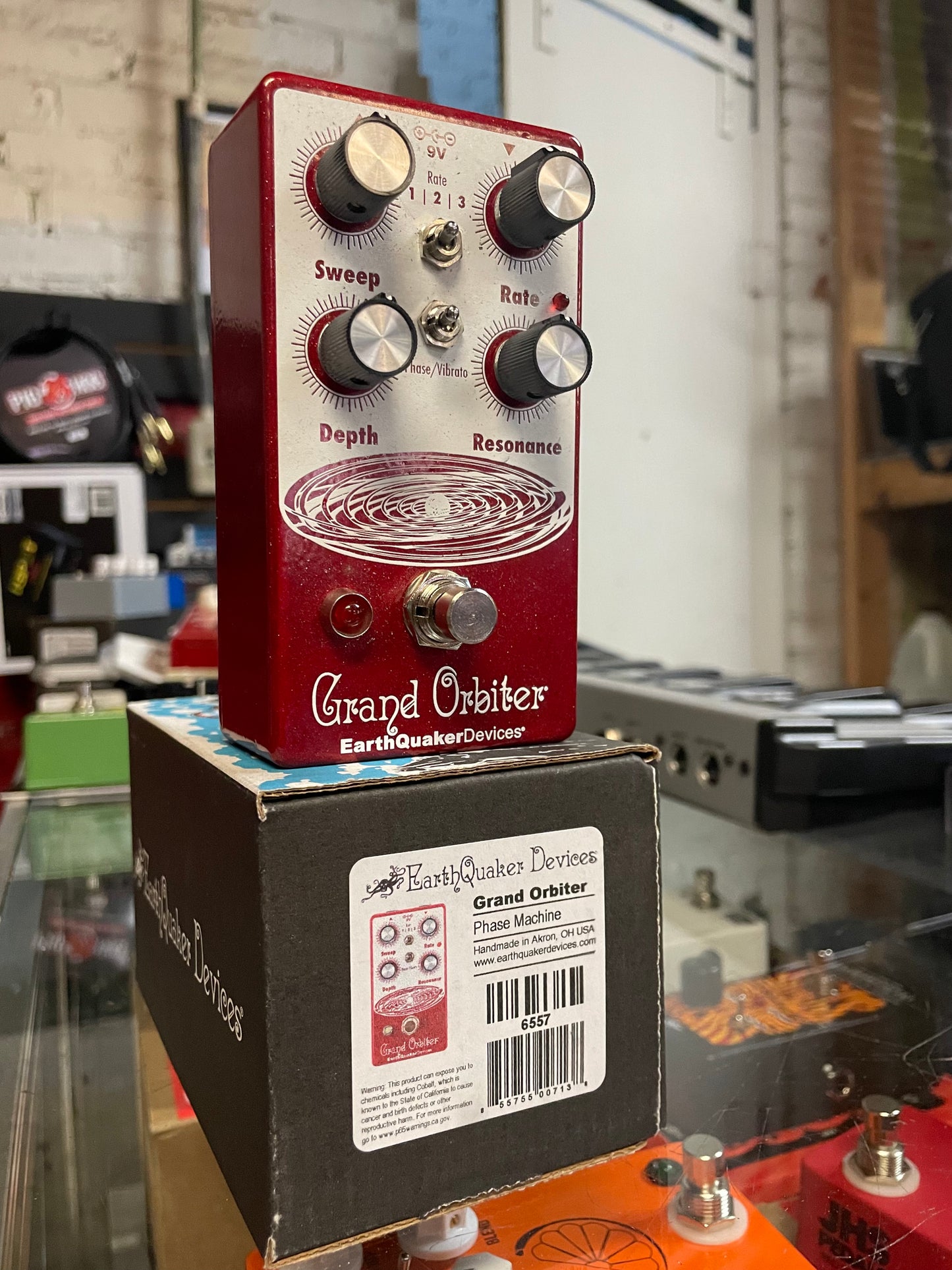 EarthQuaker Devices Grand Orbiter Phase Machine V3 (NEW)