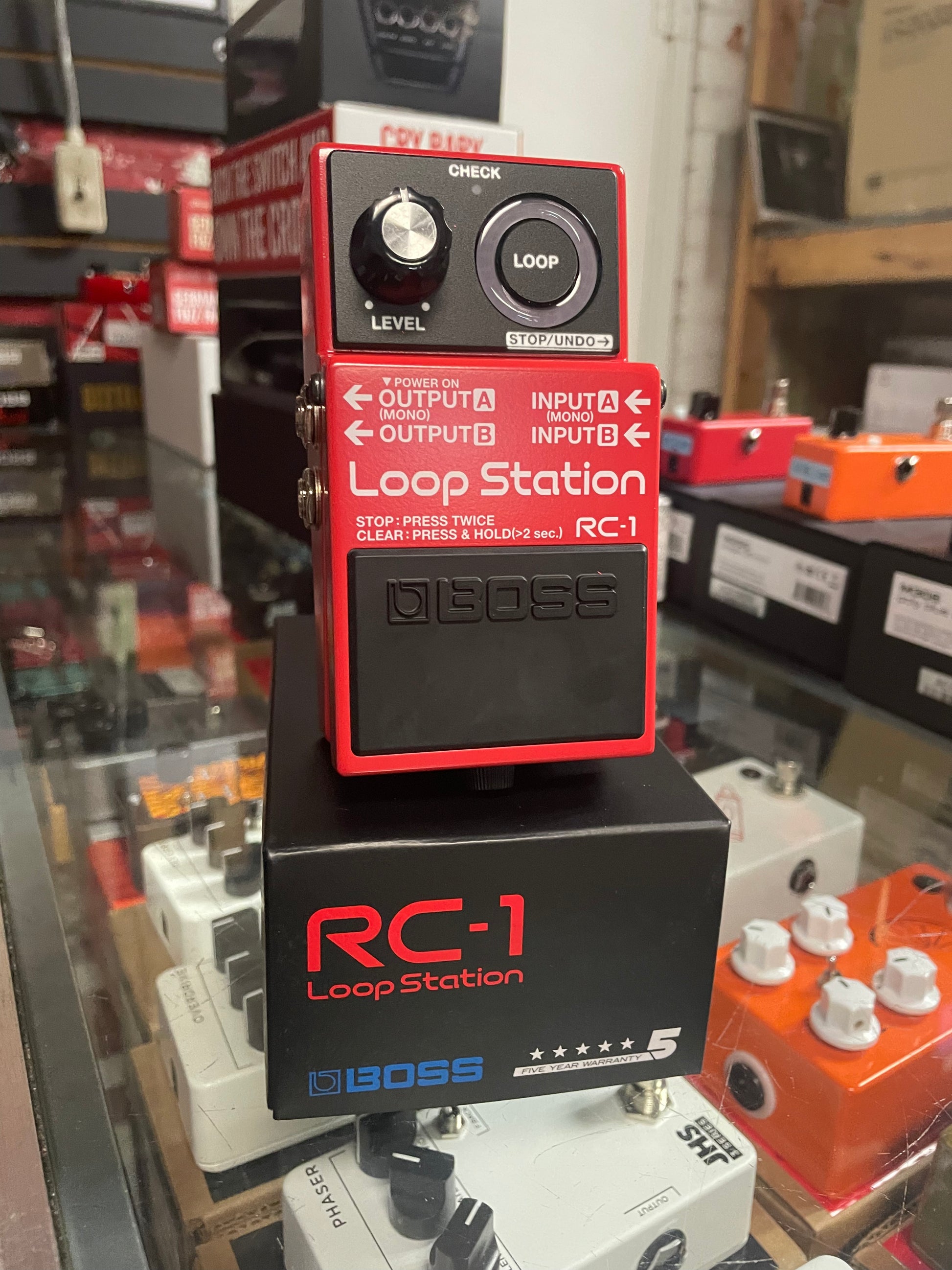 Boss RC-1 Loop Station (NEW) – Allen Music Shop
