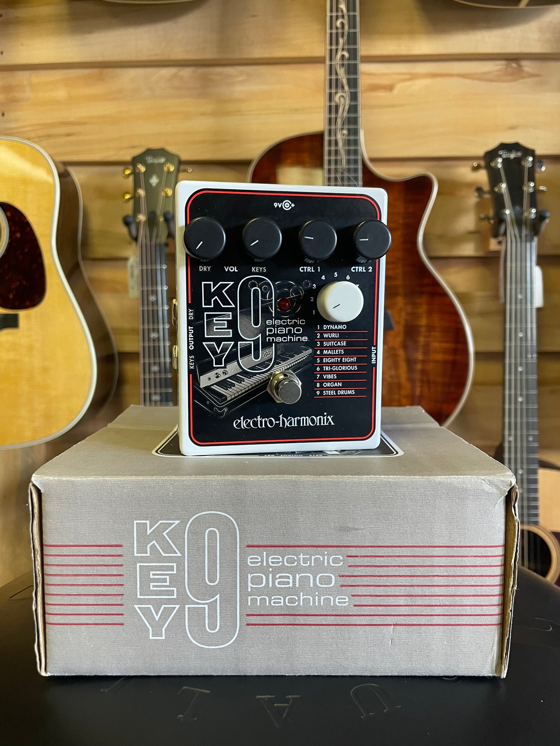 electro harmonix piano pedal Electro-Harmonix KEY9 Electric Piano Machine Pedal (USED) – Allen Music Shop